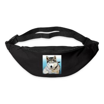 Husky - Gürteltasche - Schwarz - Vorne