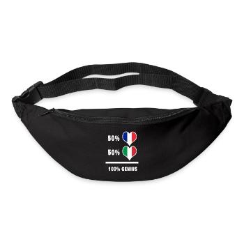 France and Italy 100% Ingenious / Gift - Bum bag - black - Front