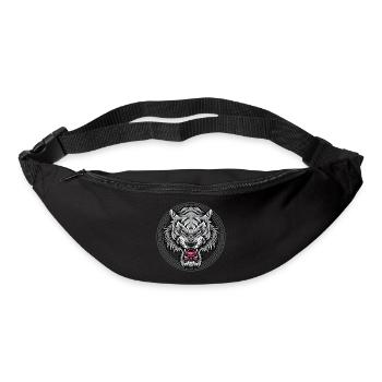 TIGER - Sac banane - noir - Devant