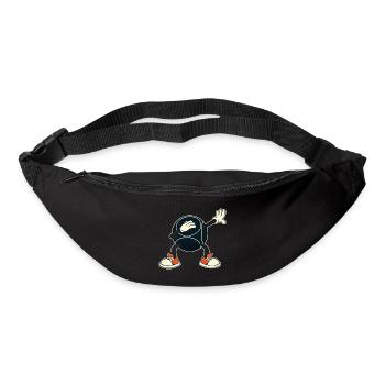 Dabbing Boule Ball Petanque Bouler Boule Accessories - Bum bag - black - Front