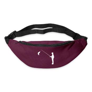 angler - Bum bag - burgundy - Front