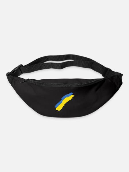 Ukraine - Gürteltasche - Schwarz