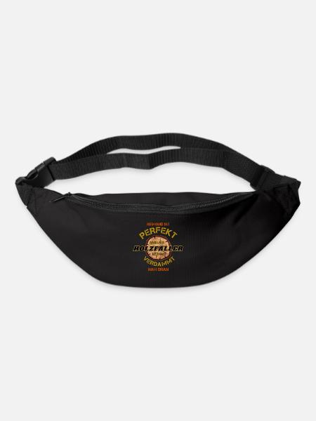 Holzfäller geschenk - Gürteltasche - Schwarz