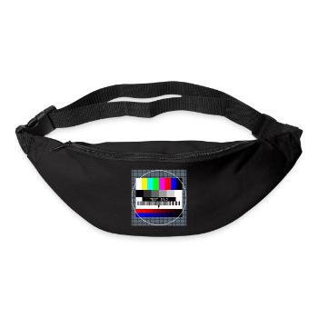 Retro Style Vintage Old School - Gürteltasche - Schwarz - Vorne