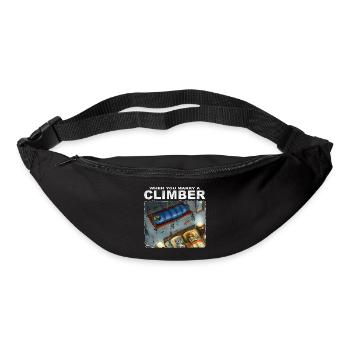 Lorsque vous vous mariez A Climber - Sac banane - noir - Devant