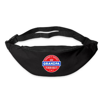 Grandpa Grandpa Statement Grandfather All the best - Bum bag - black - Front