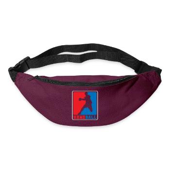 Handball competition team club - Bum bag - burgundy - Front