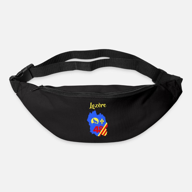 Lozère - Sac banane - noir