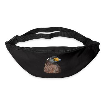 Buse du désert Buse Oiseau de proie Oiseau de proie - Sac banane - noir - Devant