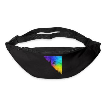 MTB Bergab - Colors - Downhill - Gürteltasche - Schwarz - Vorne