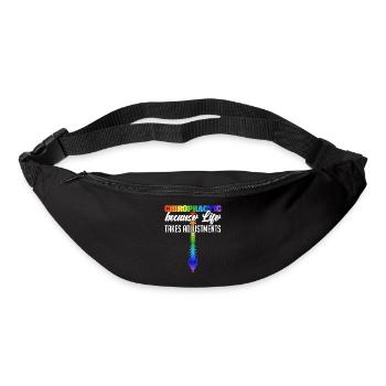 Spine Misalignment Treatment Adjust Medical - Bum bag - black - Front