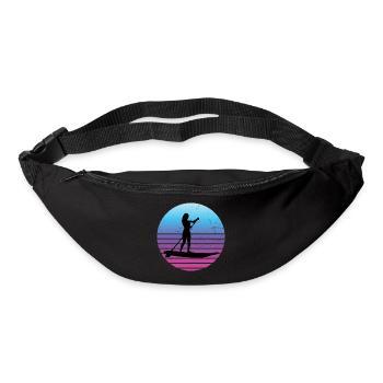 Standup Paddle Femme Sup Standup Paddle - Sac banane - noir - Devant