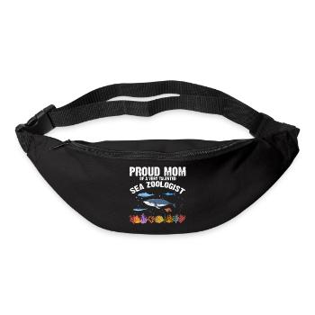 Proud Mama Ocean Zooologist Zooology Sea - Bum bag - black - Front