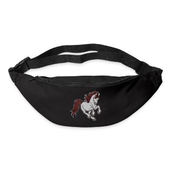 Chevaux islandais Chevaux Chevaux de galop Amour Islandais - Sac banane - noir - Devant