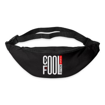 COOL AND FOOL EXTREME SPORTS - Bum bag - black - Front
