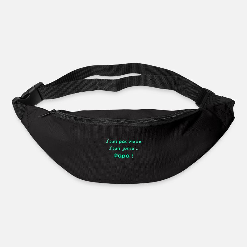 J'suis pas vieux ... - Sac banane - noir