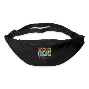 Dino Triceratops Dinosaur Steinzei - Bum bag - black - Front