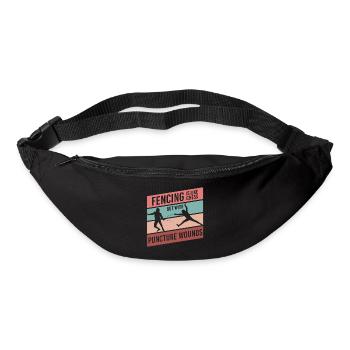 Sport Duel Fighter Sports Escrime - Sac banane - noir - Devant