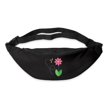 The Flower and the Bee - Bum bag - black - Front