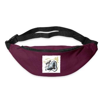 Proud eagle eagle in the sky - Bum bag - burgundy - Front