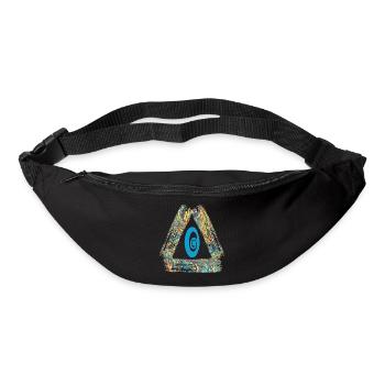 e 201 o - Sac banane - noir - Devant