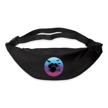 Drummer Women Drums Drummer - Bum bag - black - Front