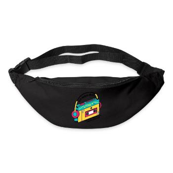 Du bist der Soundtrack meines Lebens - Meine Liebe - Gürteltasche - Schwarz - Vorne