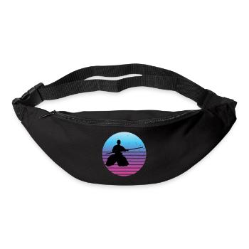 Men's Women Martial Arts Aikido Aikidoka Kampfspo - Bum bag - black - Front