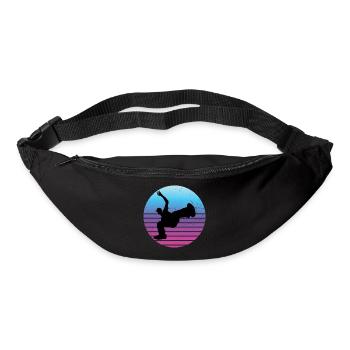 Femmes Hommes Break Dance Bboy Hiphop Breakdance - Sac banane - noir - Devant