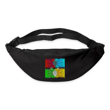 Colourful Cats (Pop Art) designed by HeiArts - Bum bag - black - Front