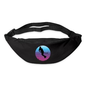 Women's Floorball Men Innebandy Hockey Salibandy - Bum bag - black - Front