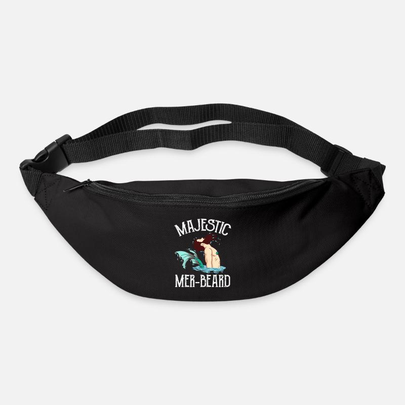 Soin du visage au poisson Heard Beard Moustache - Sac banane - noir