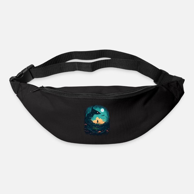 Tendances - Sac banane - noir