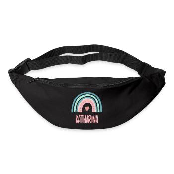 Katharina Name Rainbow Baby - Bum bag - black - Front