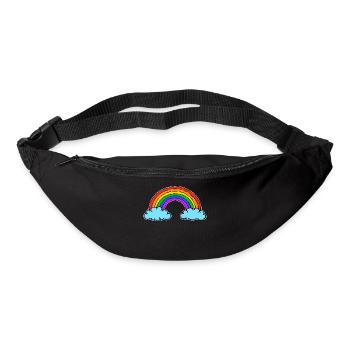 Right-wing homosexual rainbow Lgbt sexuality - Bum bag - black - Front