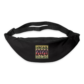 VINTAGE 2020 EDITION LIMITEE - Sac banane - noir - Devant