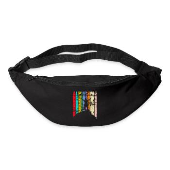 Bergsteigen - Gürteltasche - Schwarz - Vorne