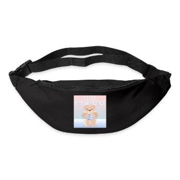 Gute Besserung - KINDER FIEBER - Gürteltasche - Schwarz - Vorne