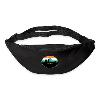 Mumbai India Flag Skyline Silhouette Travel - Bum bag - black - Front
