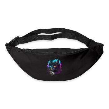Producteur Chat - Sac banane - noir - Devant