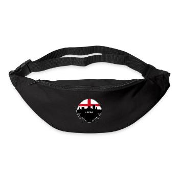 Leeds England Flag Skyline Silhouette Travel - Bum bag - black - Front