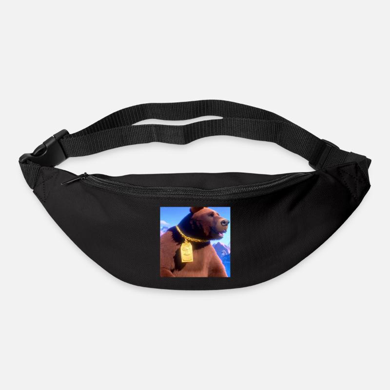 Rich Bear - Gürteltasche - Schwarz