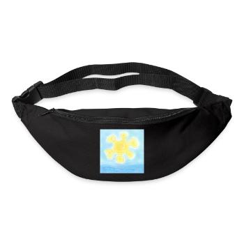 ENSOLEILLÉ SUR LA MER - Sac banane - noir - Devant