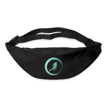 Sporty Hobby Leidenschaft American Football - Gürteltasche - Schwarz - Vorne