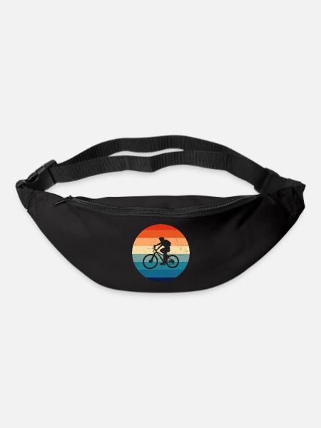 VTT Femmes Hommes VTT VTT - Sac banane - noir