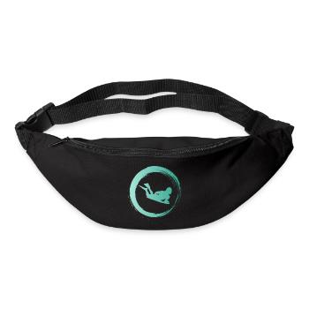 Sporty Hobby Leidenschaft Bodyboard - Gürteltasche - Schwarz - Vorne