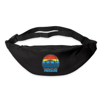 Taucher Tauchen Design Schnorcheln - Gürteltasche - Schwarz - Vorne