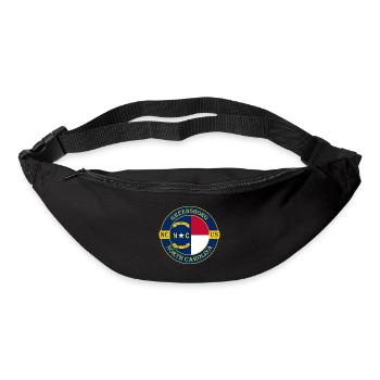 Greensboro North Carolina Flagge USA Reise Souvenir - Gürteltasche - Schwarz - Vorne