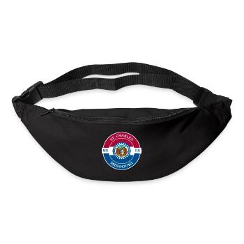St. Charles Missouri Flag USA Souvenir Badge - Bum bag - black - Front