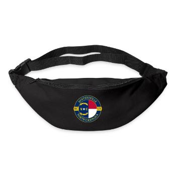 Huntersville North Carolina Flag USA Souvenir - Bum bag - black - Front